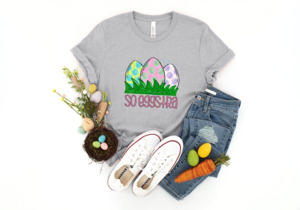 So Eggstra Easter Gnomes Cute Bunny Trending Shirt