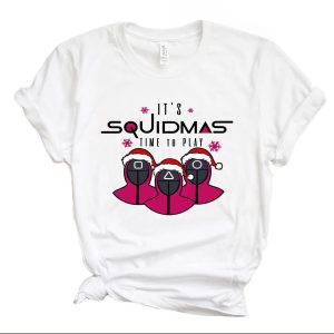 Squidmas Time To Play Squid Game Christmas Netflix Movie KDrama T-Shirt