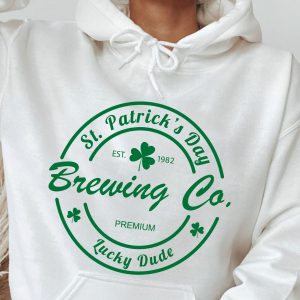St Patricks Brewing Lucky Dad Mom T Shirt 2