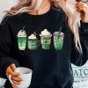 St Patricks Day Coffee Cozy Shamrock Sweatshirt