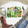 St. Patrick&rsquo;s Day Coffee Lucky Shamrock Shirt