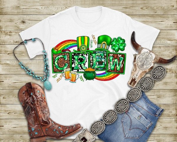 St. Patrick’s Day Crew Western Shirt