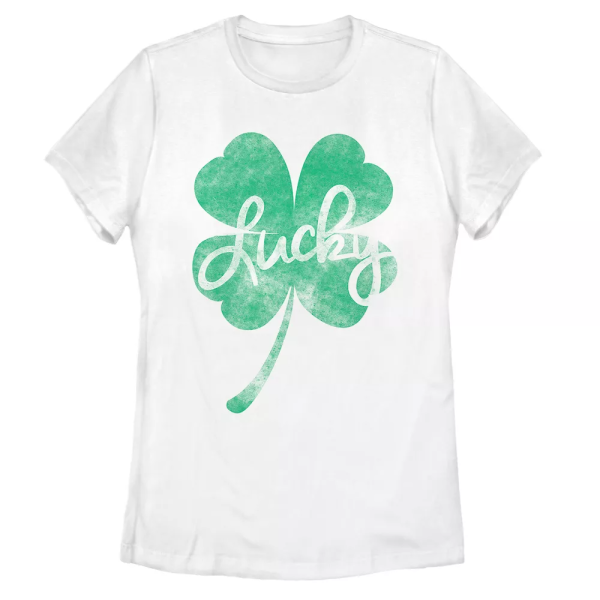 St. Patrick’s Day Lucky Retro Shamrock T-Shirt