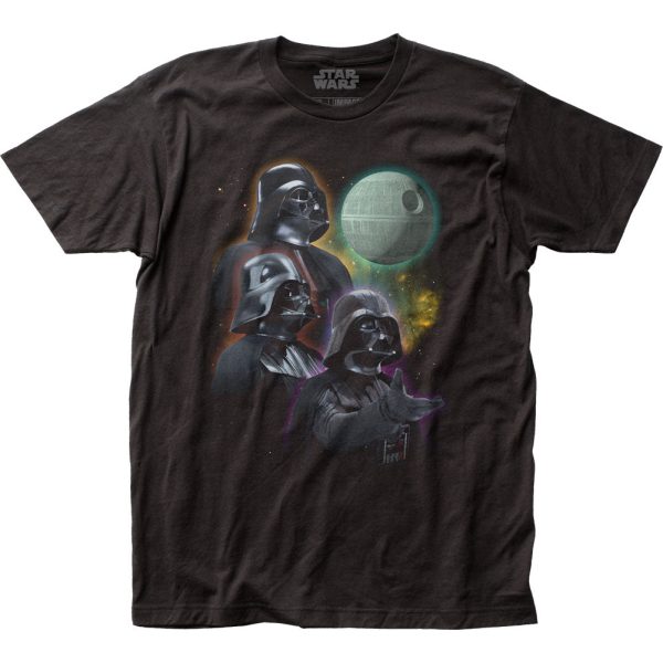 Star Wars 3 Darth Vader That’s No Moon Mens T Shirt Black