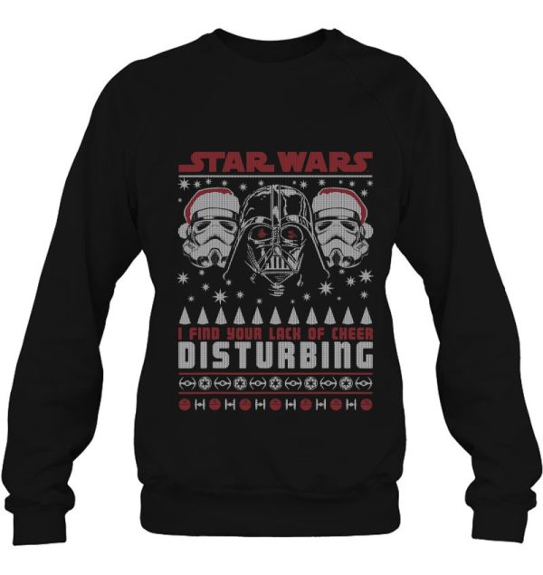 Star Wars Darth Vader Lack Of Cheer Ugly Christmas Sweater Sweatshirt