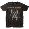 Star Wars Darth Vader Spray Paint Mens T Shirt Black