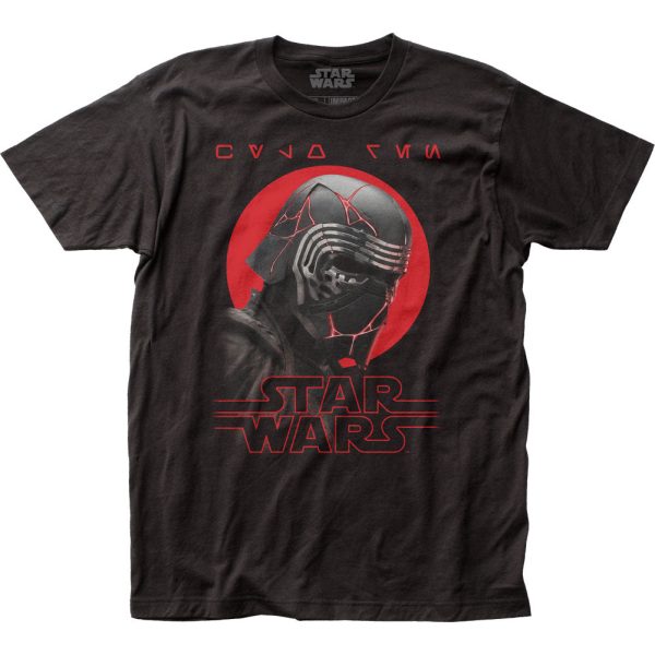 Star Wars Kylo Ren Mens T Shirt Black