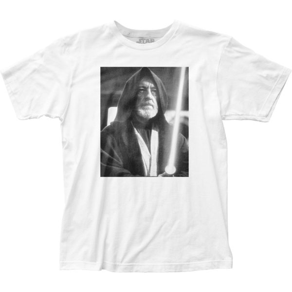Star Wars Personality Portrait Obi-Wan Mens T Shirt White