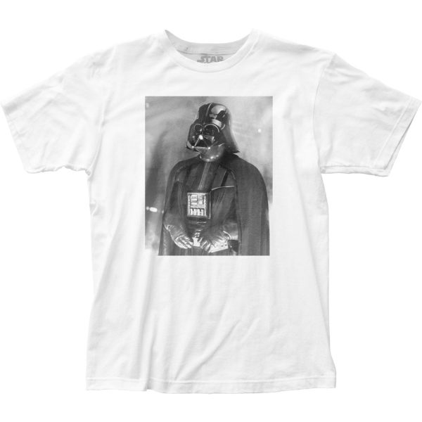 Star Wars Personality Portrait Vader Mens T Shirt White