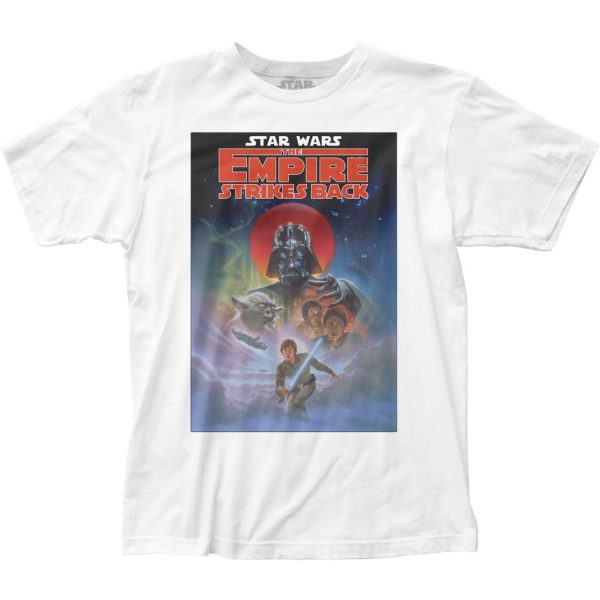Star Wars Star Wars Ep V Poster Mens T Shirt White