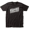 Star Wars The Empire Strikes Back Logo Mens T Shirt Black