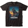 Star Wars The Mandalorian Mando S2 Poster Mens T Shirt Black