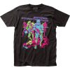Star Wars The Mandalorian Neon Retro Stormtroopers Mens T Shirt Black