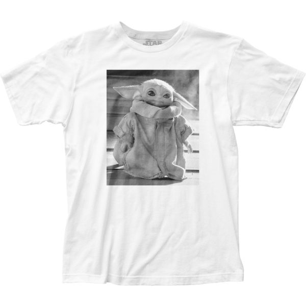 Star Wars The Mandalorian Personality Portrait Grogu Mens T Shirt White