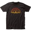 Sun Records Gradient Logo Mens T Shirt Black