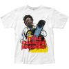 Texas Chainsaw Massacre Illustration Mens T Shirt White
