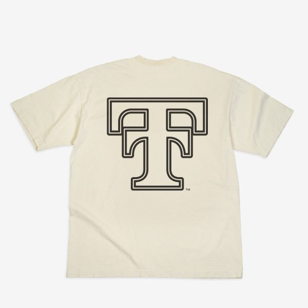 Texas Tech Monochromatic Logo Heavy T