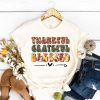 Thankful Grateful Blessed Shirt Womens Fall Shirts