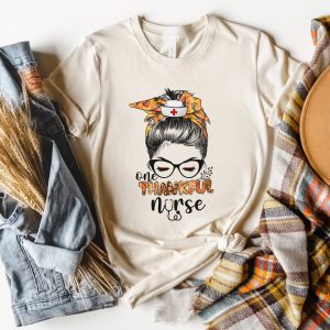 Thankful Nurse Halloween Shirt Plus Size