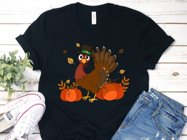 Thankful Womens Fall Thanksgiving Shirt