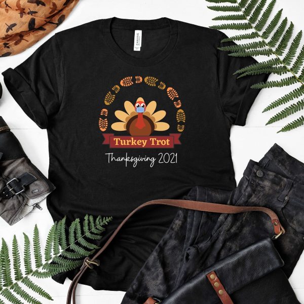 Thanksgiving Turkey Trot 202 Gobble Funny Shirt