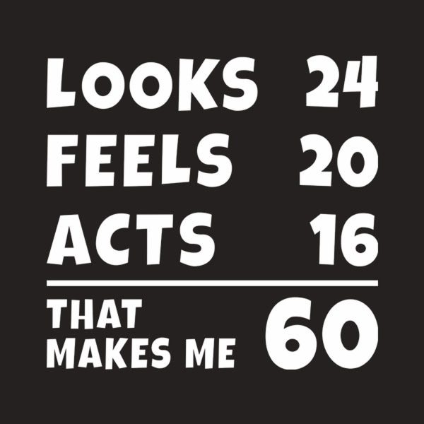 That makes me 60 – T-shirt