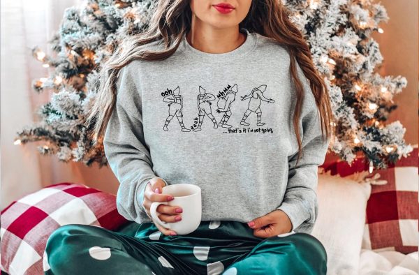 That’s It I’m Not Going Disney Grinchmas Crewneck Sweatshirt