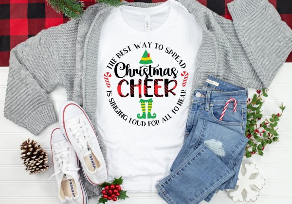 The Best Way To Spread Christmas Cheer Elf Unisex Shirt