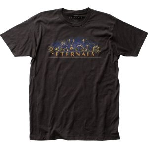 The Eternals Eternals Title Mens T Shirt Black