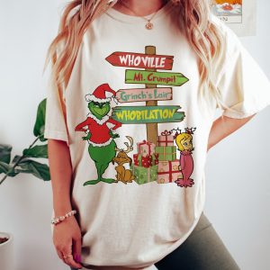 The Grinch Layered Whoville Mr Crumpit Grinchs Lair Whobilation Christmas Sweatshirt 6
