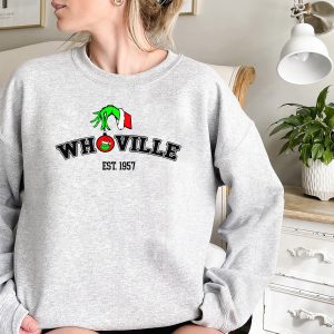 The Grinch Whoville EST 1957 Christmas Sweatshirt