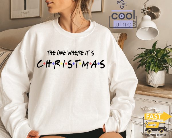 The One Where It’s Friends Christmas Sweatshirt