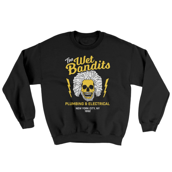 The Wet Bandits Plumbing And Electrical Home Alone Sweatshirt