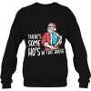 There’s Some Hos In This House Shirt Funny Santa Christmas Sweatshirt