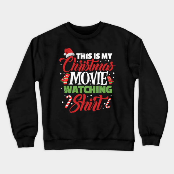 This Is My Christmas Movie Watching Gift Shirt