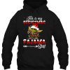 This Is My Christmas Pajama Shirt Baby Yoda The Mandalorian Hoodie