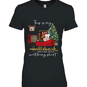 This Is My Hallmark Christmas Movie Watching Shirt Snoopy And Charlie Brown