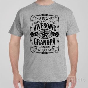 This is what an awesome grandpa looks like T shirt 1