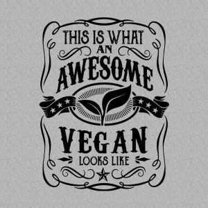 This is what an awesome vegan looks like T shirt 2