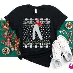 Treat People With Kindness A Harry Little Christmas Sweatshirt