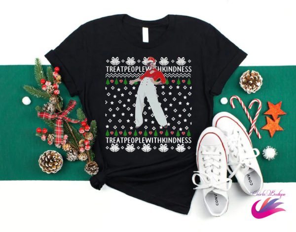 Treat People With Kindness A Harry Little Christmas Sweatshirt