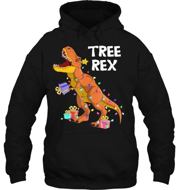 Tree Rex For Boys Kids Toddlers Funny Christmas Shirt