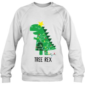 Tree Rex Funny Dinosaur Christmas T Classic Sweatshirt