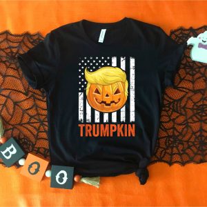 Trumpkin Happy Halloween Funny Pumpkin T-Shirt