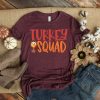 Turkey Squad Thanksgiving Fall T-Shirt