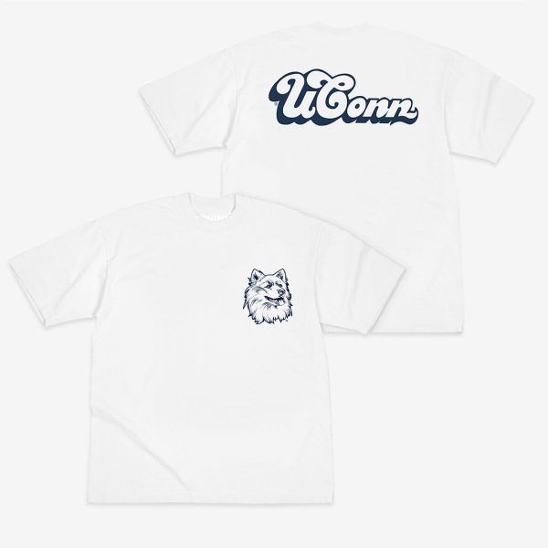 UConn Logo Script Heavy T