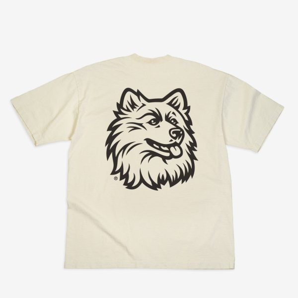 UConn Monochromatic Logo Heavy T