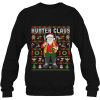 Ugly Christmas Hunter Hunting Forest Santa Claus Gift Sweatshirt