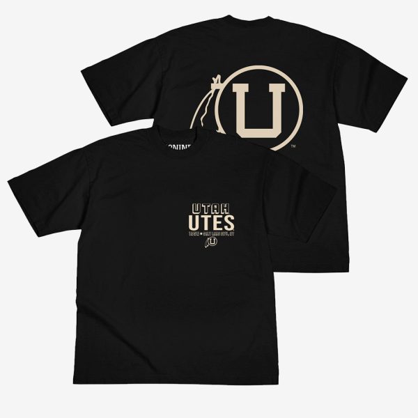 Utah Monochromatic Logo Heavy T