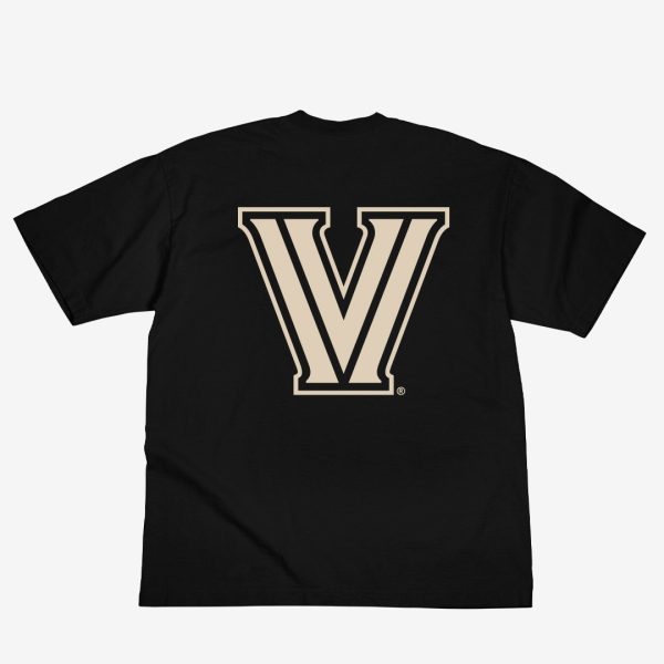 Villanova Monochromatic Logo Heavy T